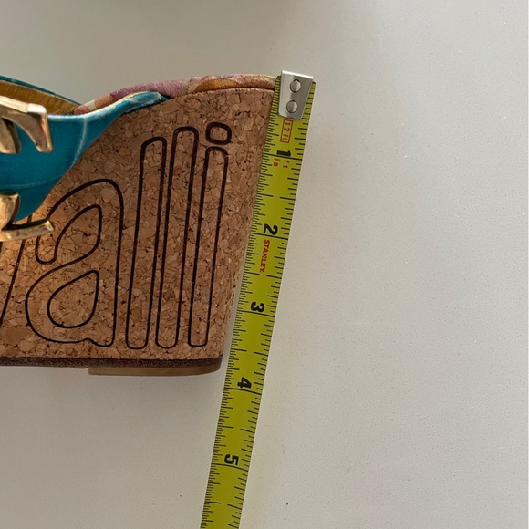 Just Cavalli 🐚 Wedges Sandals Summer Print 🐚 - Picture 4 of 10